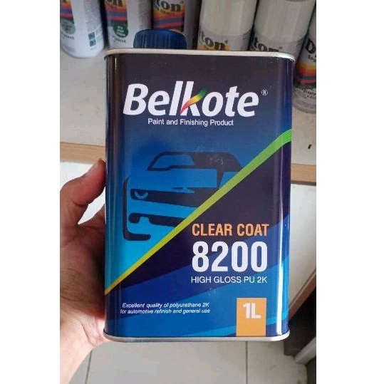 Clear Coat 8200 Belkote PU 2K 1 Liter