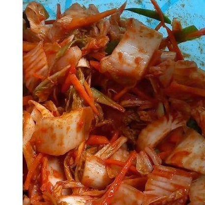 

Kimchi sawi pedas