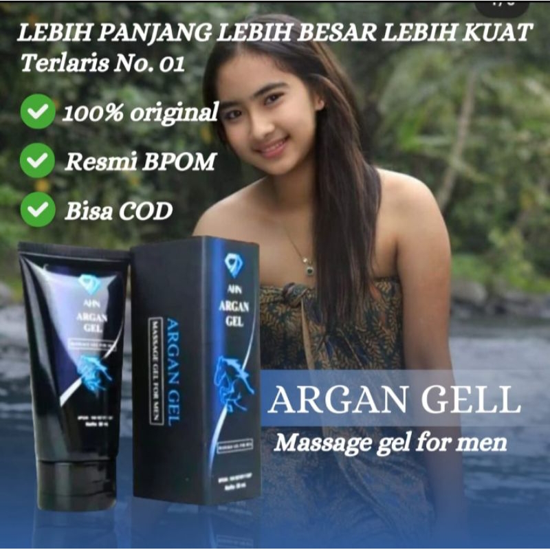 ARGAN GEL - ORIGINAL PERAWATAN MINYAK PIJAT ASLI RESMI BPOM RI