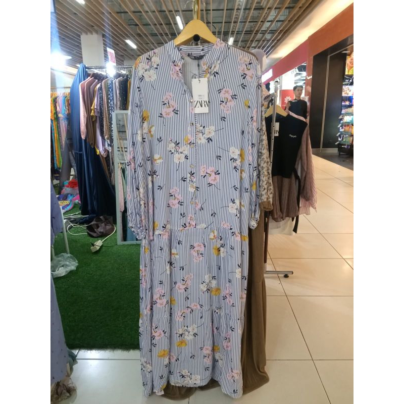 Gamis Katun Zara Import Premium