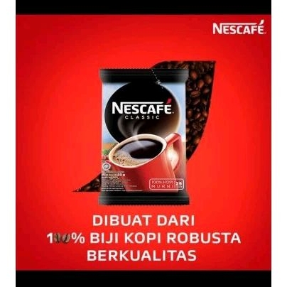 

[Laela Stuff] Nesface Classic Kopi Bubuk Instan - Kopi Hitam Sachet 50gram