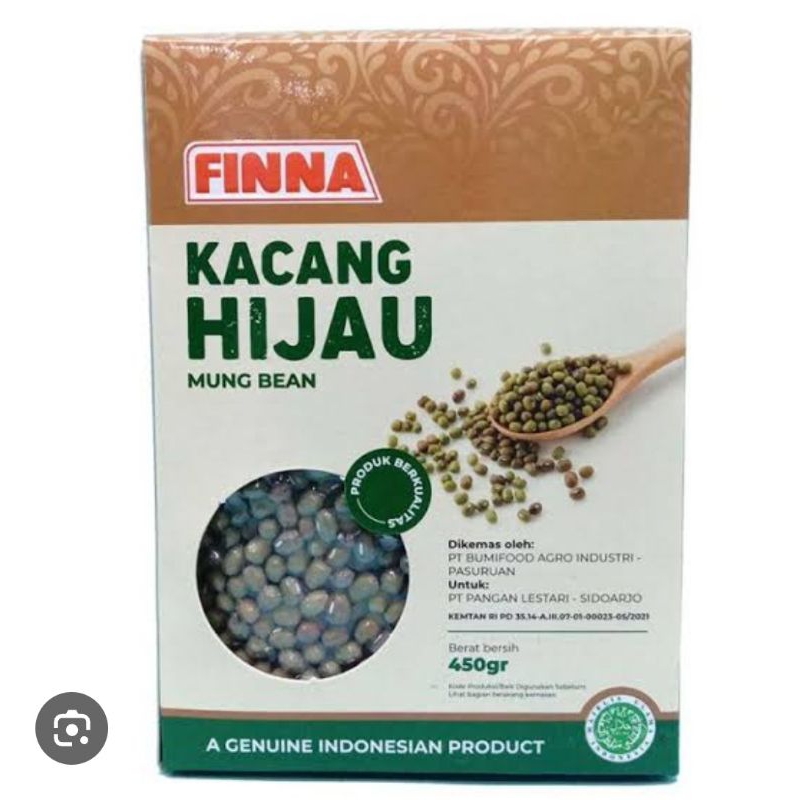 

Finna kacang hijau 450 gram