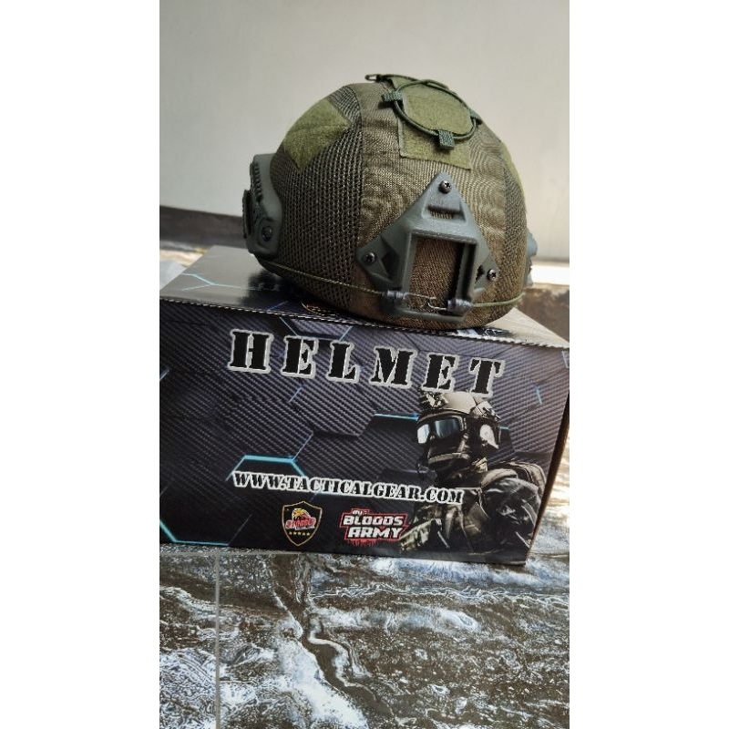 Helm Taktikal Hijau Army by. bloods army | Taktikal Helm | Army | TNI AD