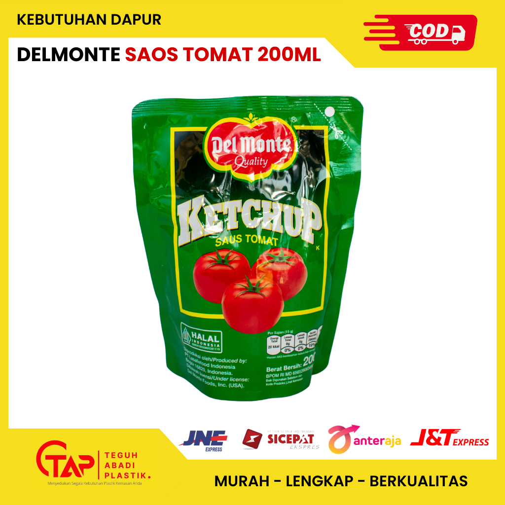 

Delmonte Saos Tomat 200ml