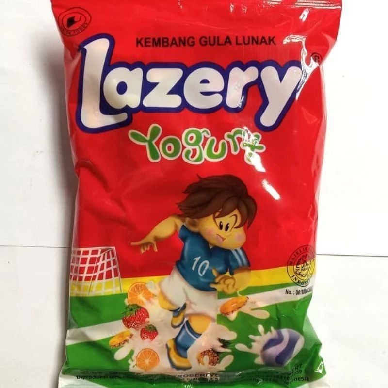 

permen LAZERY YOUGURT 1BAG lazeri sak kecil isi 40pcs