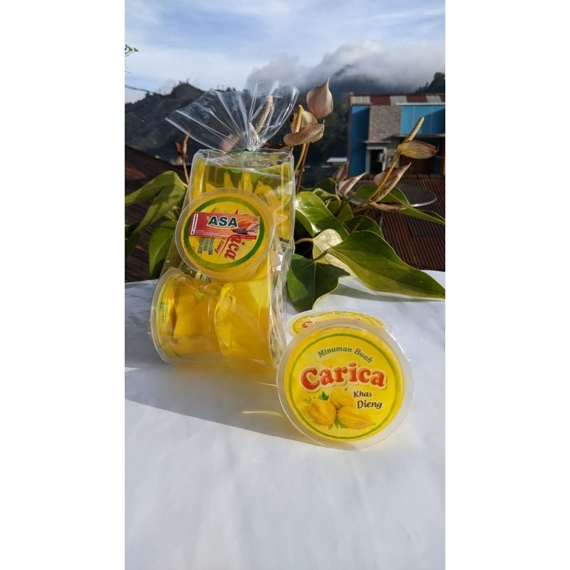 

carica Dieng ( asa ) isi 6 cup @120/cup | ecer & Grosir