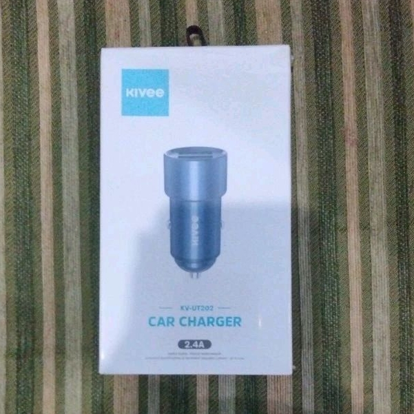 Car Charger Kivee Charger Mobil/Motor Portable 2.4A