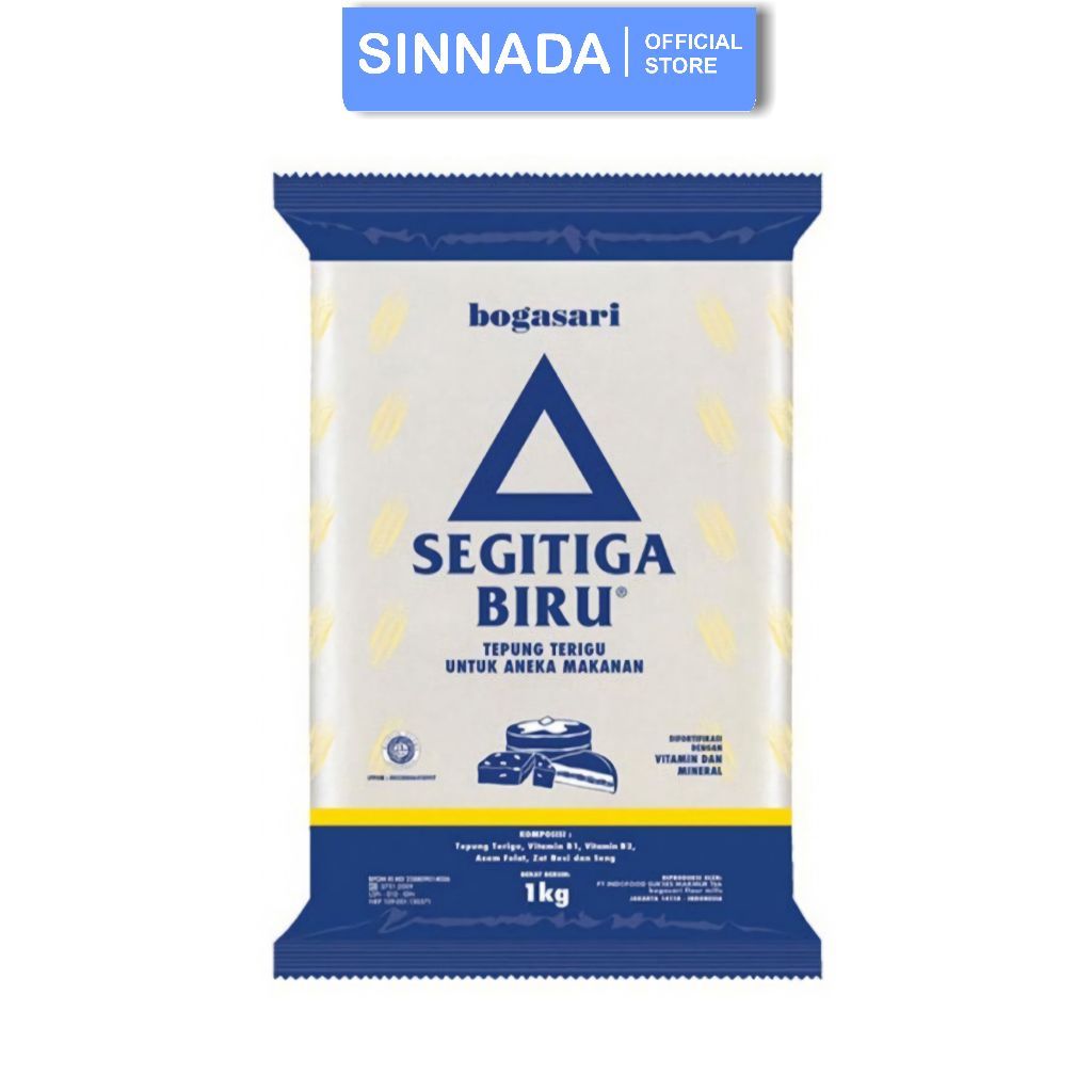 

TEPUNG SEGITIGA BIRU KEMASAN 1 Kg