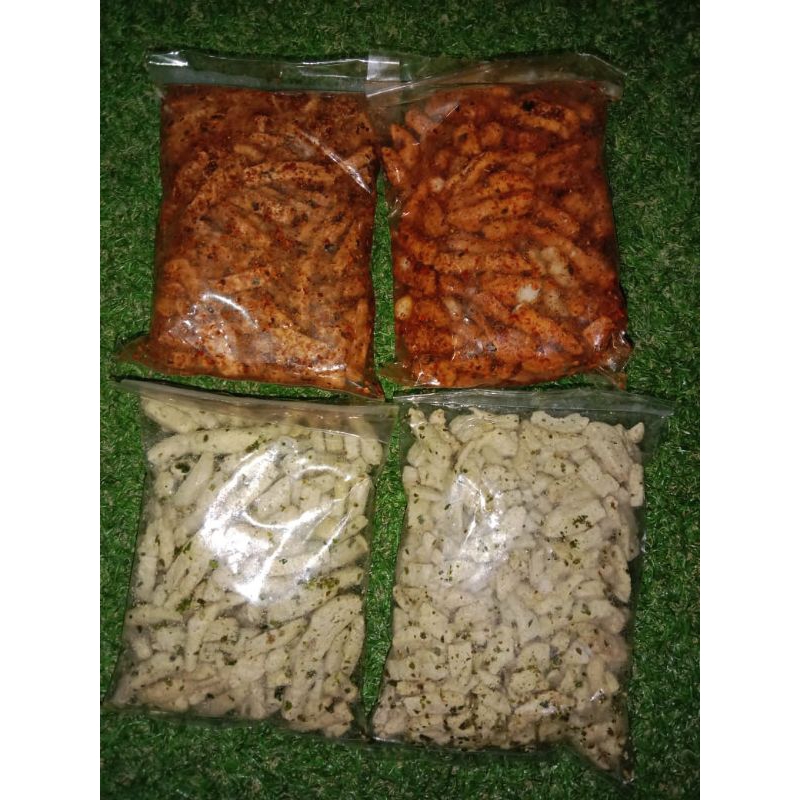 

Basreng Pedas Daun Jeruk 500gr