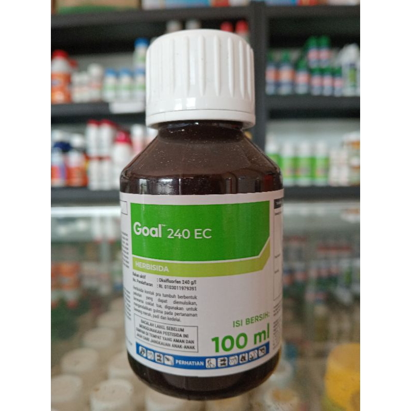 Herbisida Goal 240EC Herbisida Pra Tumbuh Kemasan 100ml
