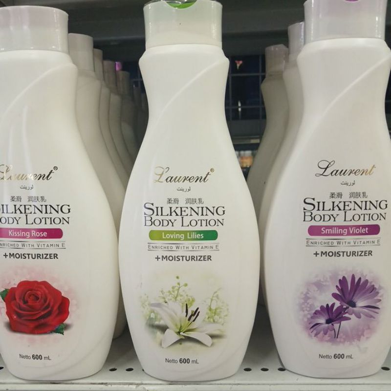Laurent silkening body lotion