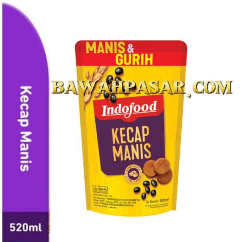 

kecap indofood 520ml eceran 16rb murah