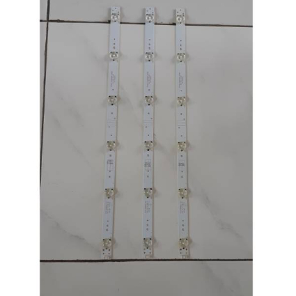 Backlight Led tv 3V 6 kancing 49cm