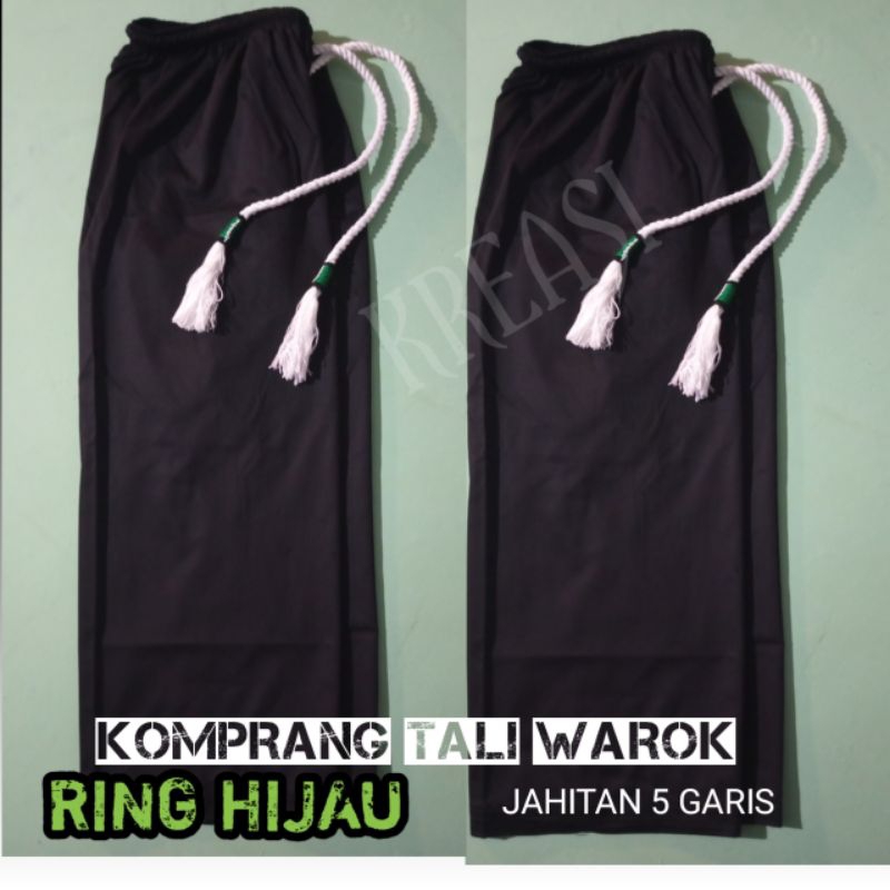 Celana Komprang Tali warok hijau