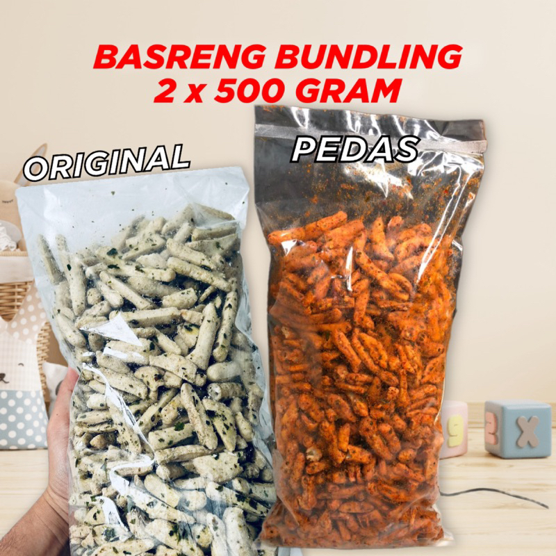 

Basreng Sultan Bundling 2 Varian Rasa 1 Kg