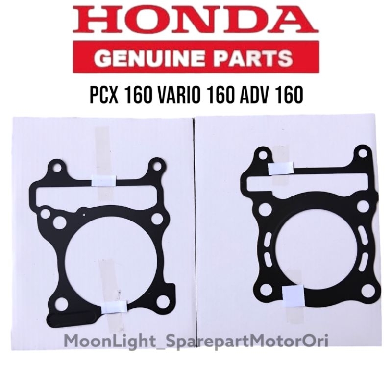 PAKING BLOK HEAD BLOK BAWAH VARIO 160 PCX 160 ADV 160 GASKET CYLINDER PCX 160 ORI ORIGINAL ASLI