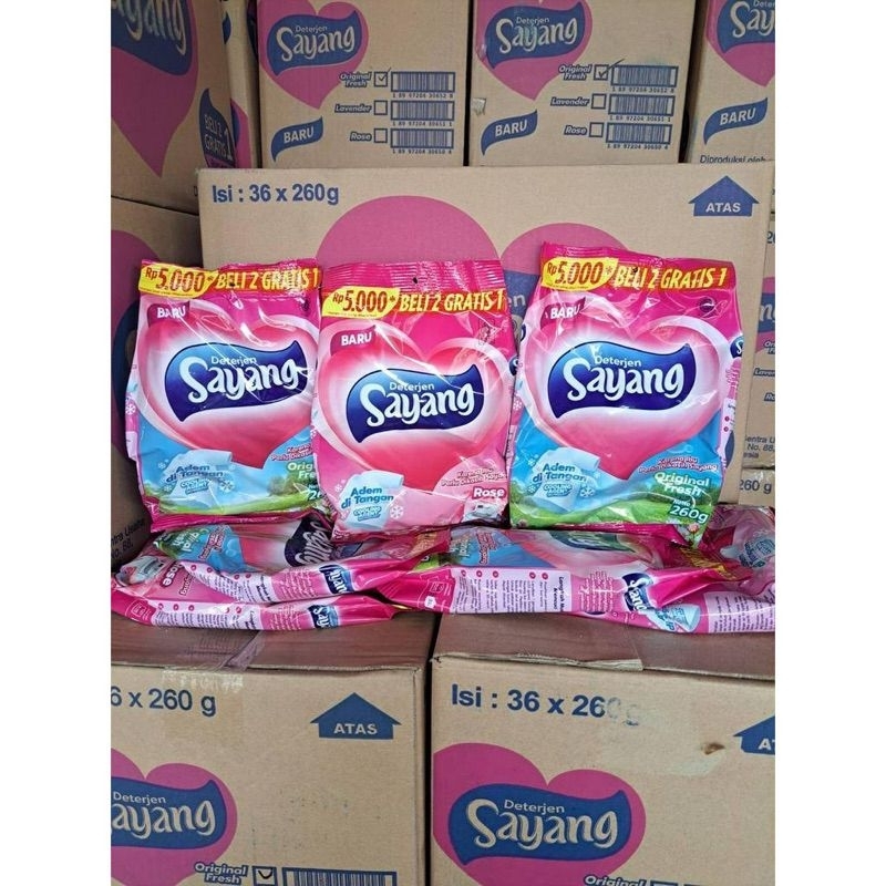 Detergent SAYANG POWDER 260 Gram