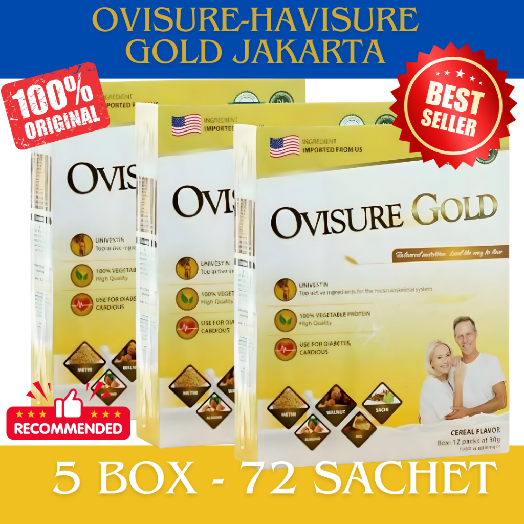 

5 Box - Ovisure Platinum Calcium - Suplemen Kesehatan Tulang Terbaik