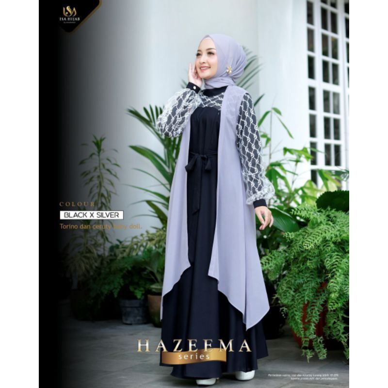 Isa Hijab Hazeema Gamis mom Style 1
