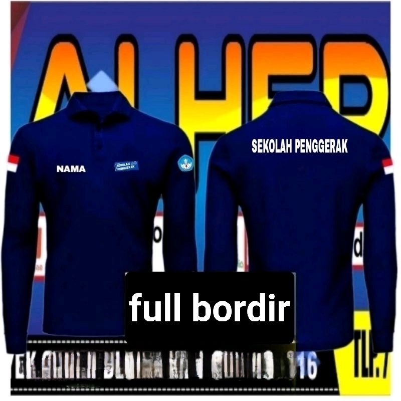 Kaos sekolah penggerak baju sekolah penggerak kaos kerah sekolah penggerak kaos polo sekolah pengger