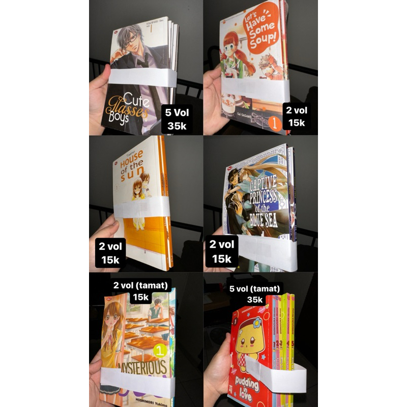 Cuci Gudang Shoujo Manga bekas