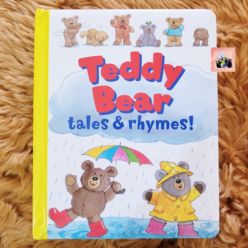 Buku anak impor Teddy Bear tales & nursery rhymes