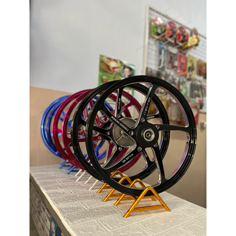 VELG HYLOS M5 SERIES OPEN HUB PNP MX KING SIZE 140/160-17 DIJAMIN ORIGINAL 100%