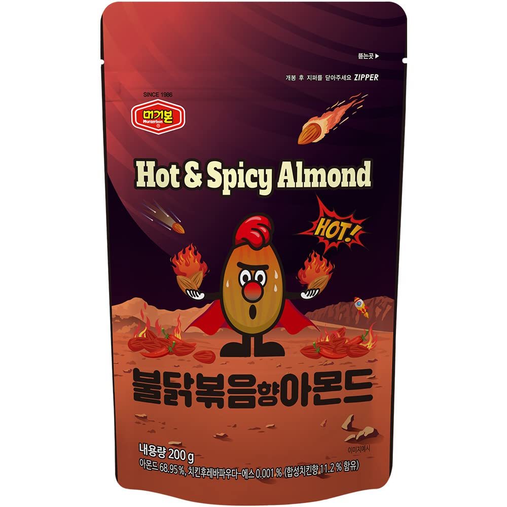 

Murgerbon Hot & Spicy Buldak Almonds 200gr