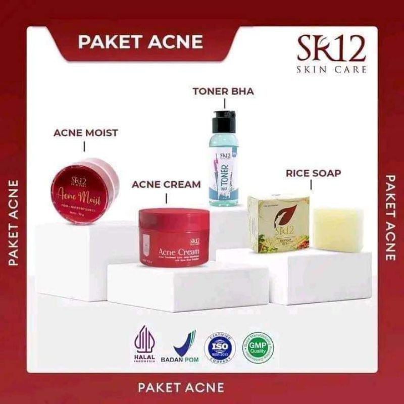 Paket Acne Sr12 Herbal Skincare