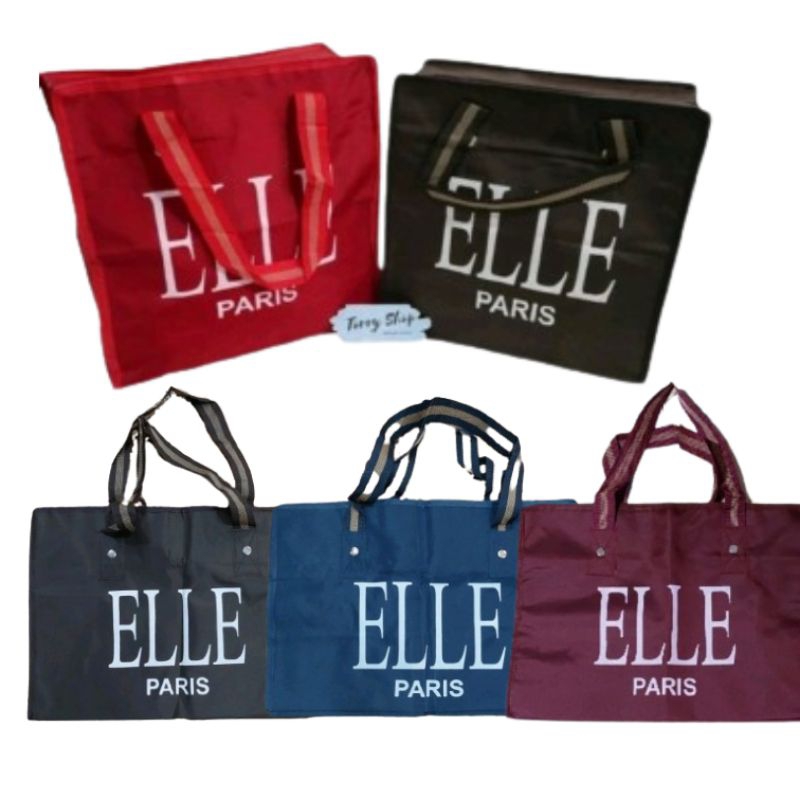 Tas Elle ring Tas Elle jumbo tas pasar Ranselku Tas belanja Besar 57x22x55
