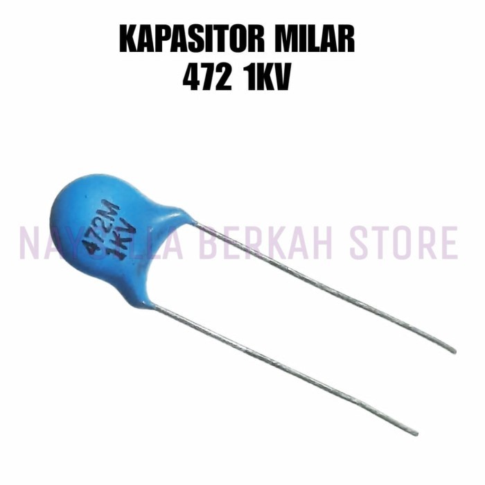 10X KAPASITOR MILAR 472M 1KV - MYLAR 472 1KV - MILAR 472 1KV - MYLAR 472M 1KV DAPAT 10PCS