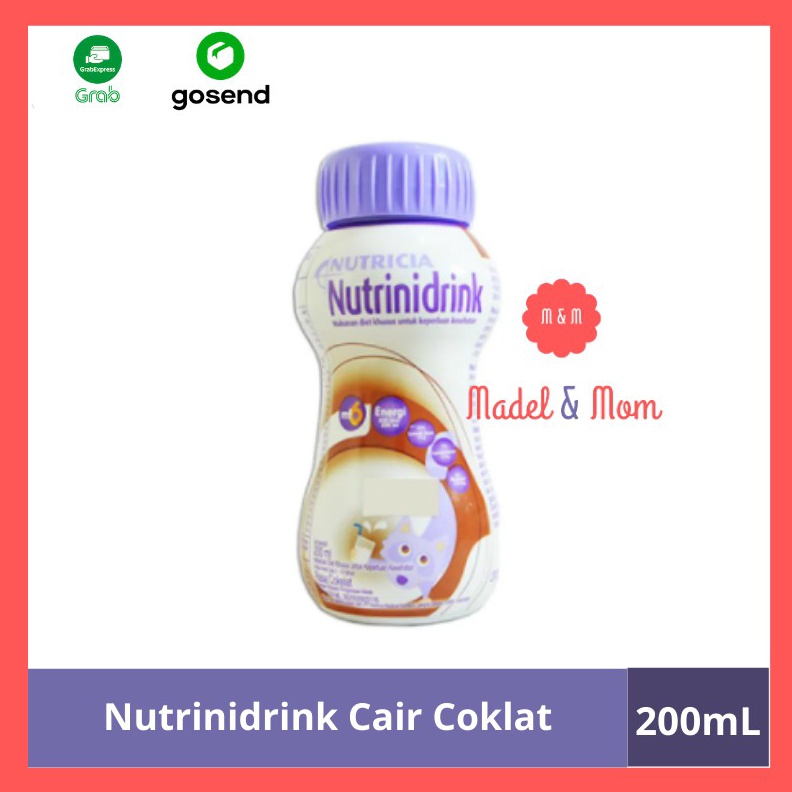 Star Nutricia Nutrinidrink Cair Coklat 2 mL Gojek Grab Only