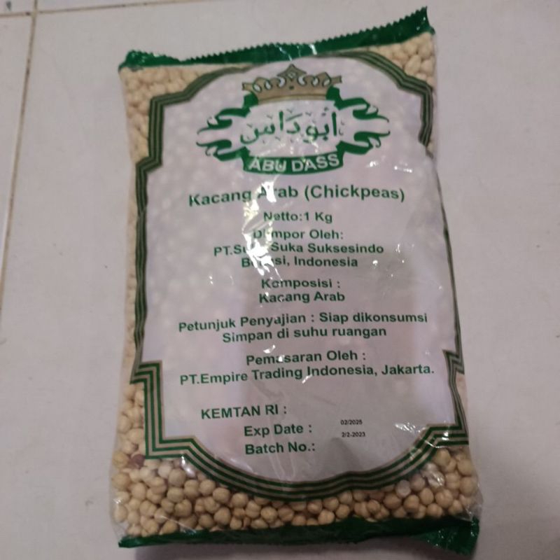 

Kacang Arab 1 kg