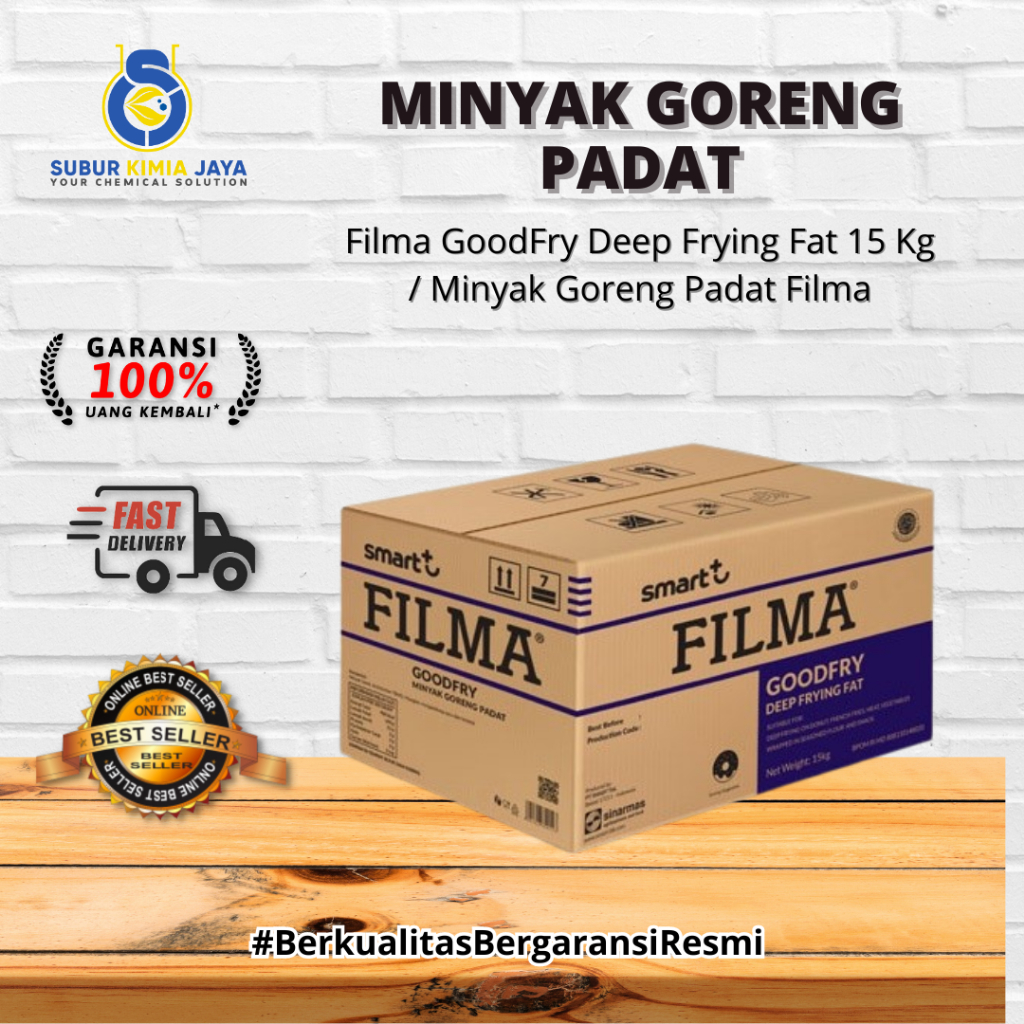 

Filma GoodFry Deep Frying Fat 15 Kg / Minyak Goreng Padat Filma