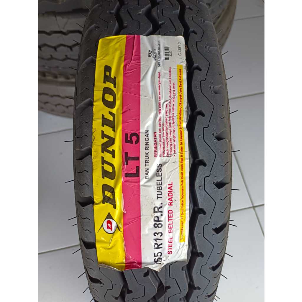 Ban 165 R13 - 8PR DUNLOP LT 5 Ban Mobil Grand Max Pickup T120S