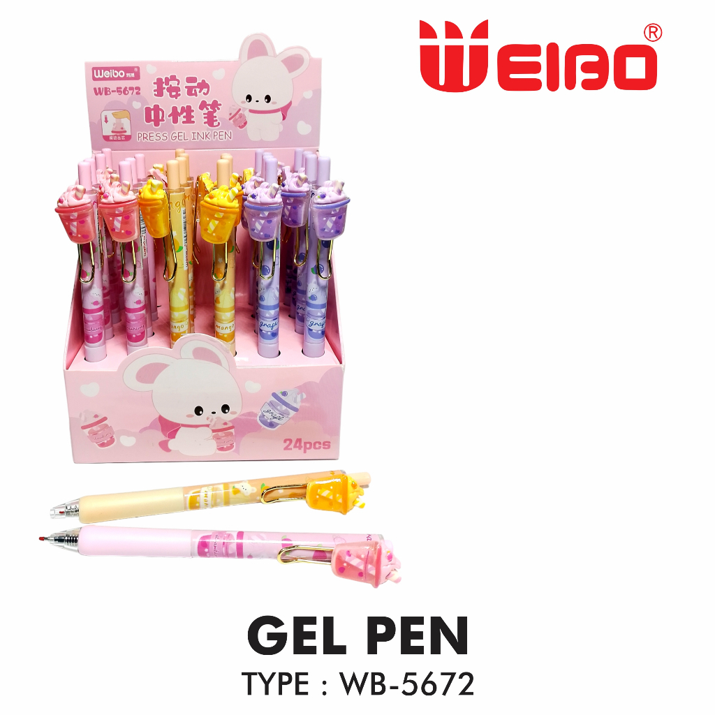 

FYM WEIBO BALLPOINT GEL TYPE WB-5672