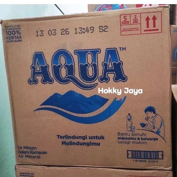 

AQUA Air Mineral Botol ± 1500 ml isi 12