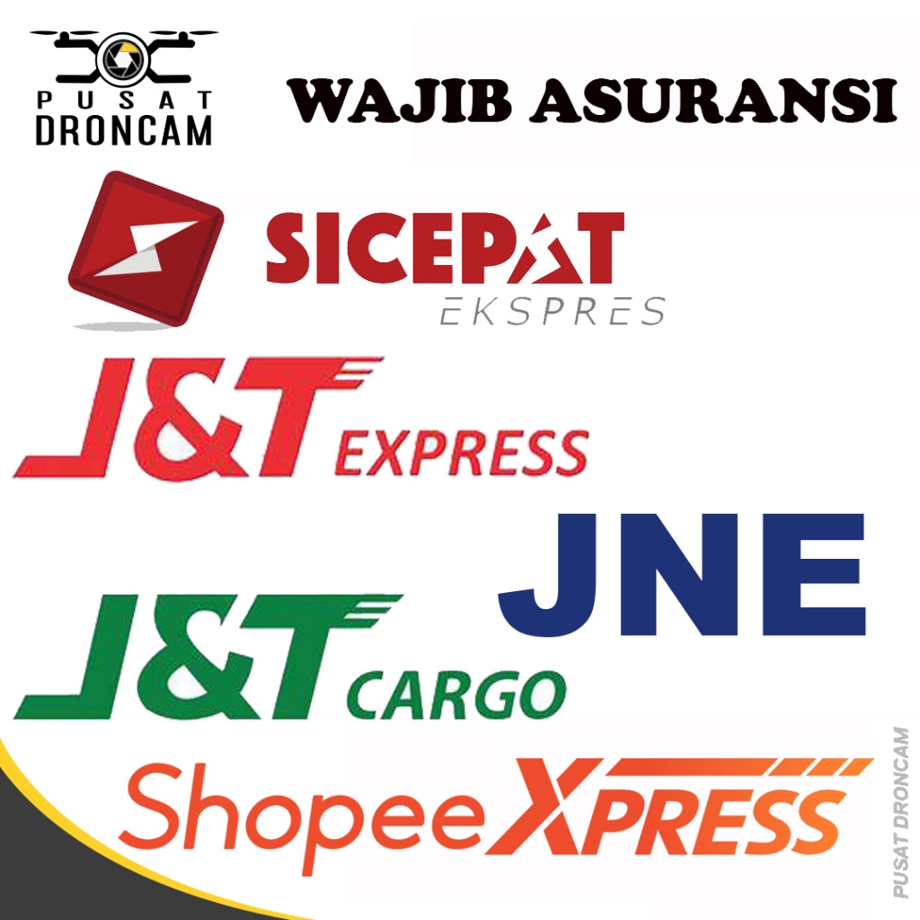PAKET ASURANSI ANTERAJA GOJEK SICEPAT SHOPEE EXPRESS JNE DAN JNT / J&T - WAJIB BACA DESKRIPSI DULU