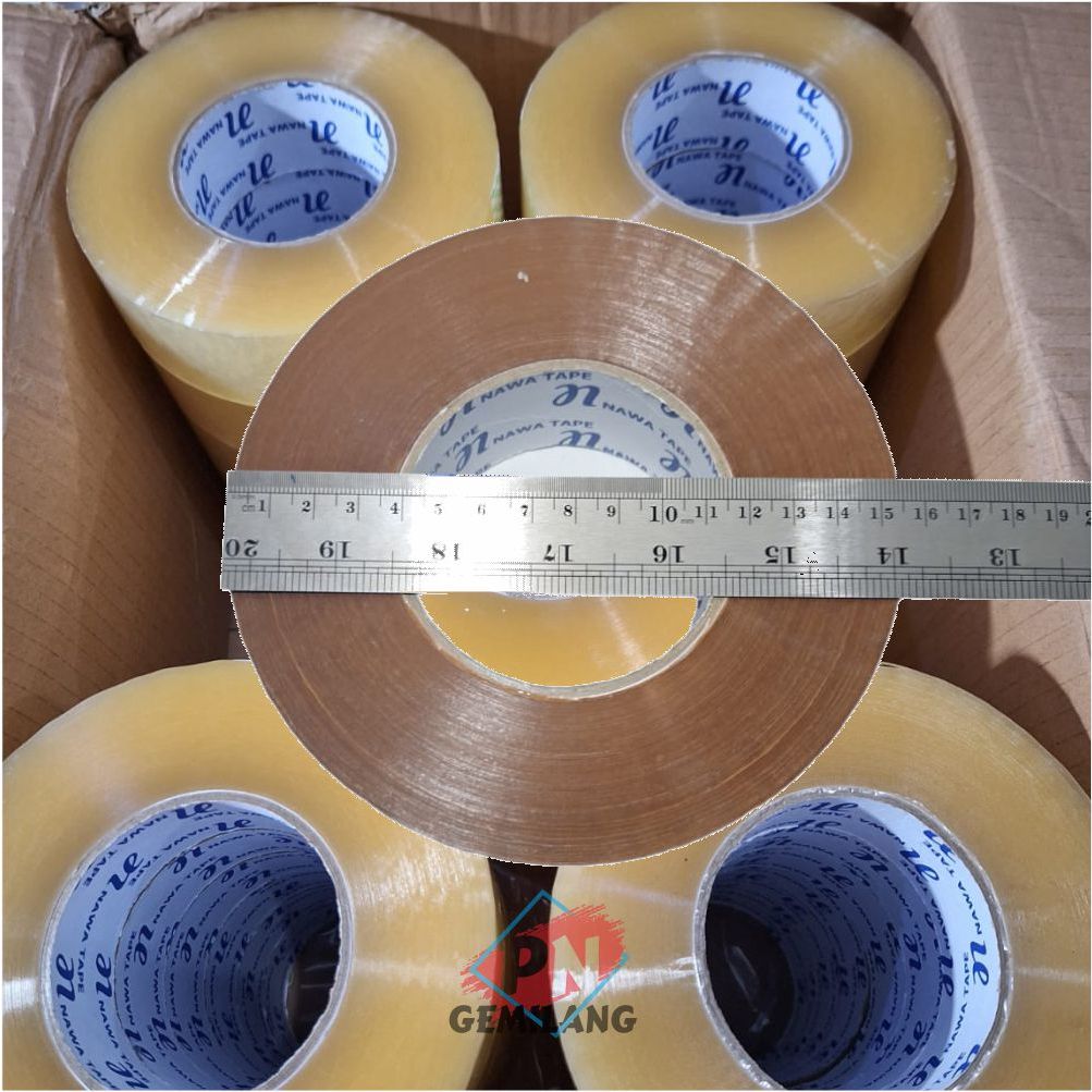 

PROMO MURAH!!! TAPE HARGA 1 PCS/ROLL LAKBAN JUMBO 500 YARD, LAKBAN BENING & COKLAT