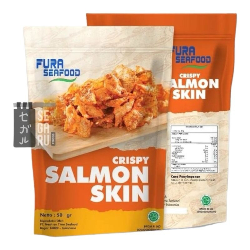 

FURA FOOD Crispy Salmon Skin 80 Gram