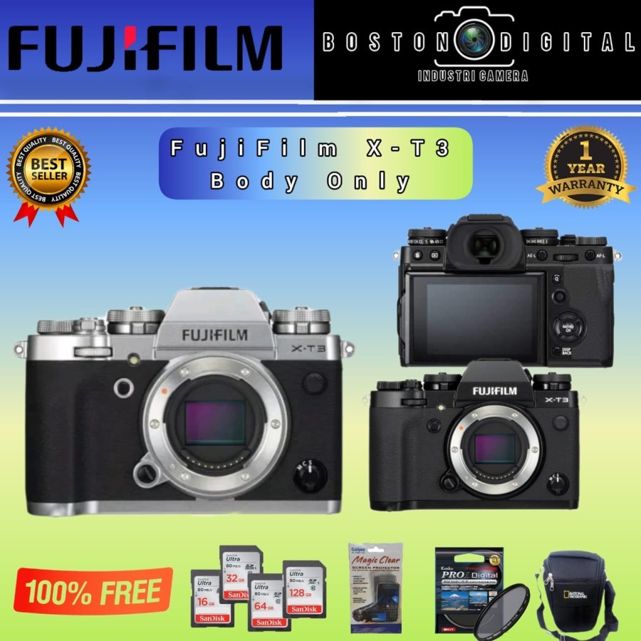 FUJIFILM XT3 BODY ONLY / FUJIFILM X-T3 BODY ONLY