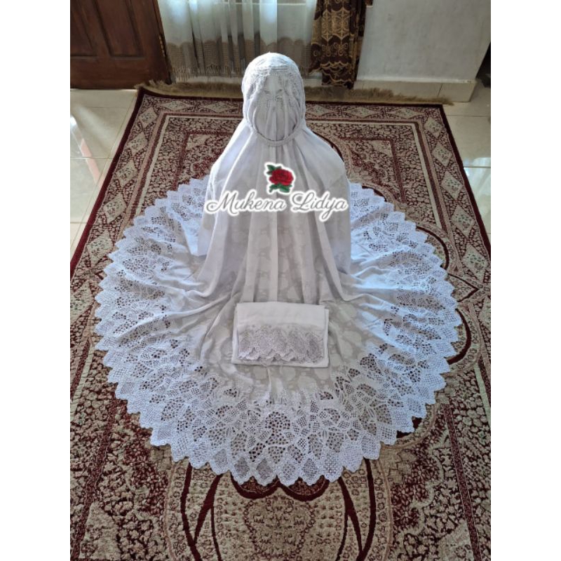 MUKENA DEWASA KATUN RUBIAH KERANCANG PREMIUM