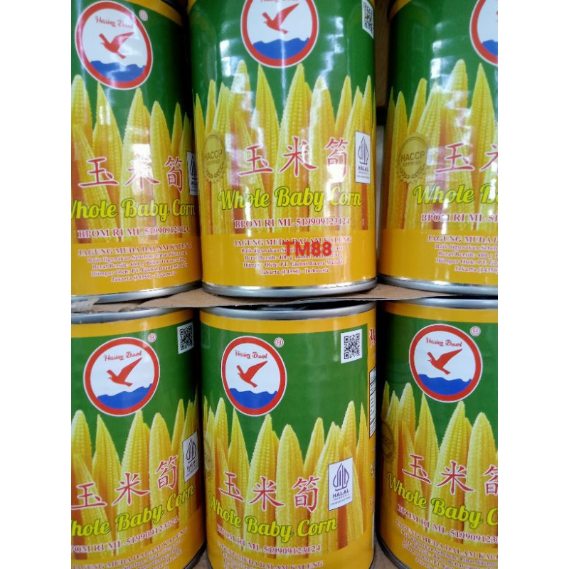 

JAGUNG MUDA DALAM KALENG/WHOLE BABY CORN HERLING BRAND