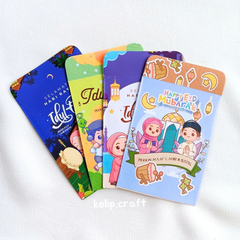 

Amplop Lebaran 2024 (1set = 10pcs) Art Paper Premium Gambar Anak Lucu