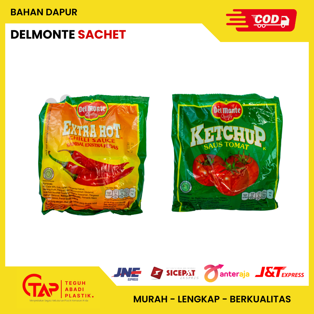 

Delmonte Sambal Saset Tomat & Extra Hot