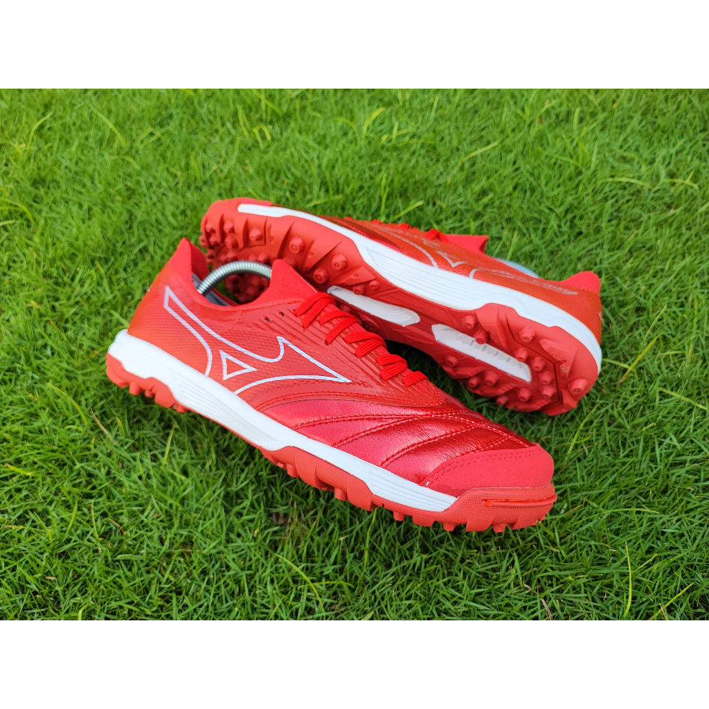 Sepatu Futsal Mizuno Morelia Neo Sala Beta Japan Turf Red White