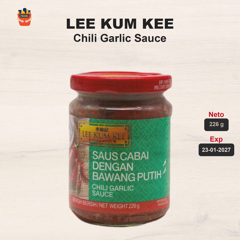 

Lee Kum Kee Chili Garlic Sauce 226 gram - Saus Dengan Bawang Putih
