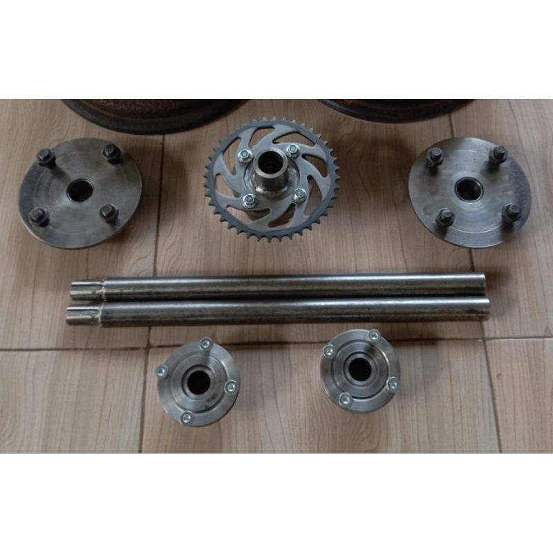 Paket As Belakang Gardan Rantai As 30mm