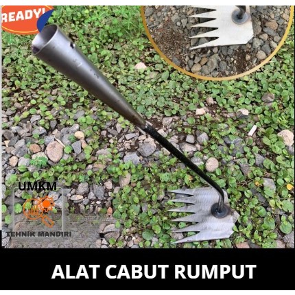 ALAT CABUT RUMPUT/ALAT CABUT RUMPUT 6 GIGI/ ALAT MEMBERSIHKAN KEBUN DAN HALAMAN RUMAH/ ALAT BERKEBUN