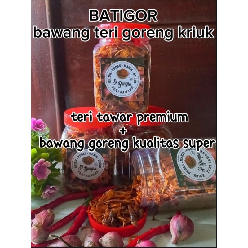 

TERMURAHH!!! TERI BAWANG KRIUK ORIGINAL 220GRAM